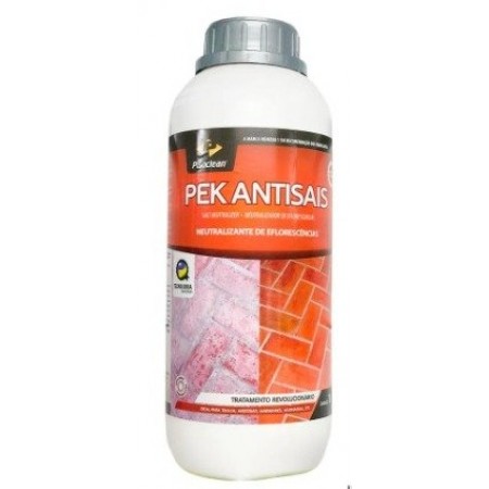 PEK ANTISAIS NEUTRALIZANTE DE EFLORESCÊNCIAS - 1 LITRO - PISOCLEAN